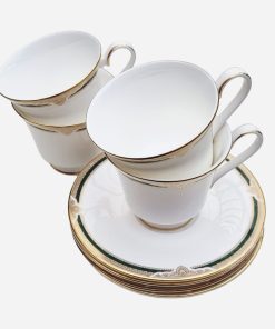 Juego de 4 Tazas de Té Royal Doulton Forsyth 1991