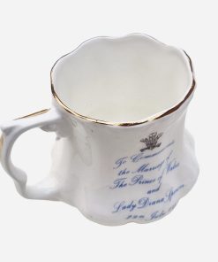Alternative view of Tazón Conmemorativo Boda Real Lady Di 1981 Porcelana St George