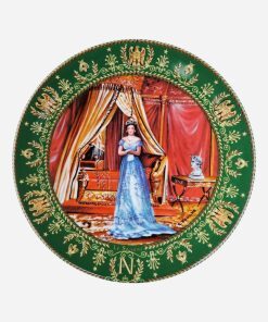 Plato Decorativo Darceau Limoges Josephine et Napoleon de Boulme-1986