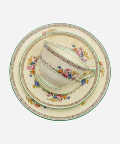 Alternative view of Trío de Té Crown Staffordshire Mid Century
