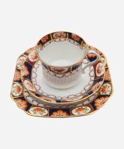 Trío de Té Imarí Heathcote Bone China Circa 1920-1939