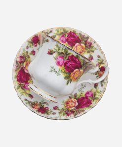 Alternative view of Dúo de Té Inglés Royal Albert Old Country Roses