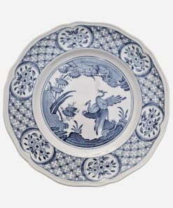 Plato Decorativo Inglés Old Chelsea Furnivals