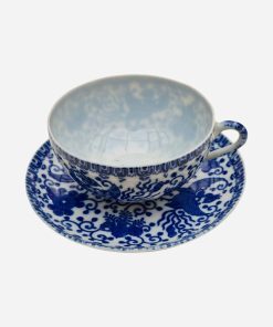 Taza de Café Japonesa Vintage Ave Fénix