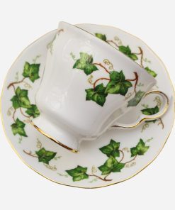 Alternative view of Dúo de Té Inglés Colclough Ivi Leaf